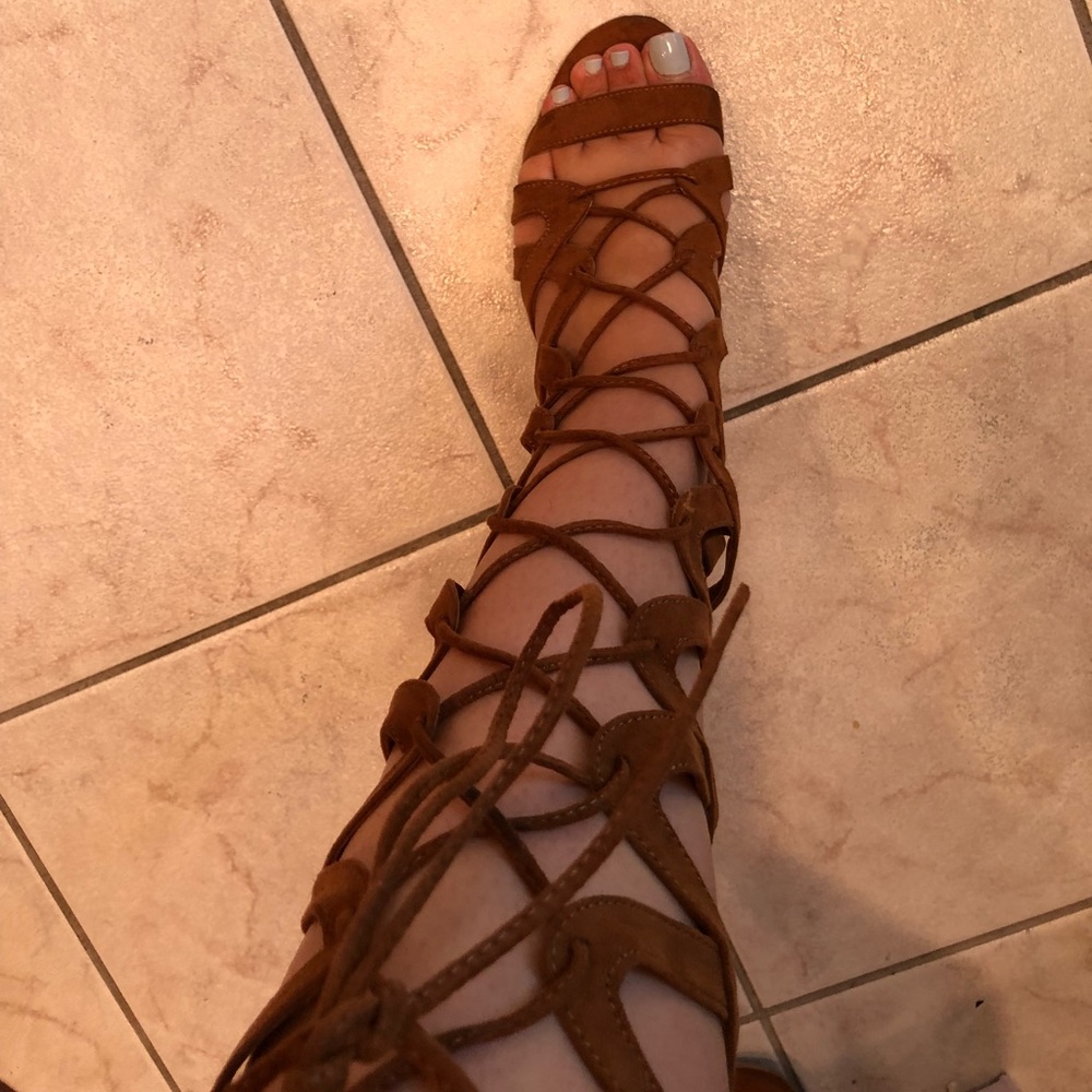 Fun gladiator sandals